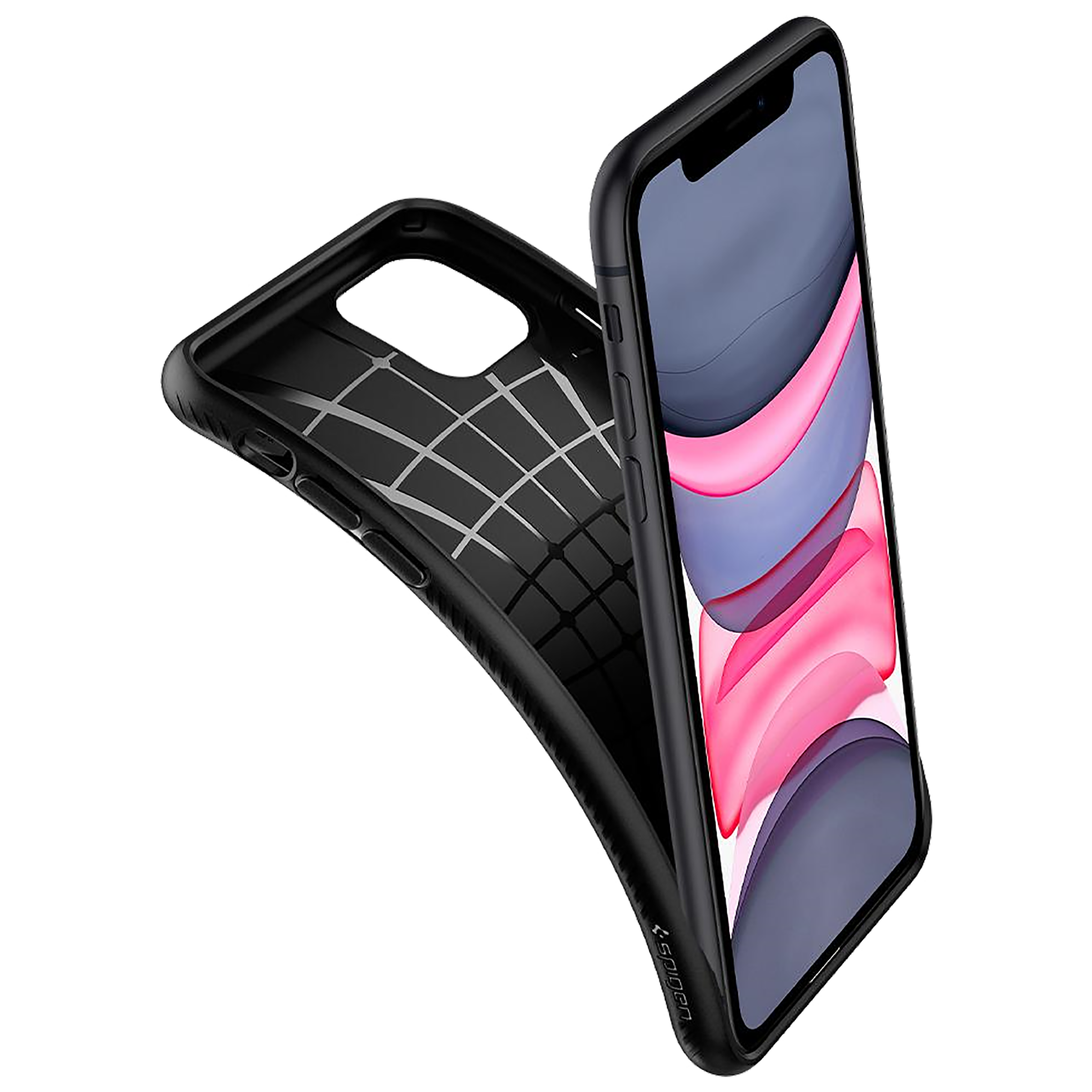 Buy Spigen Liquid Air TPU Back Case For iPhone 11 (Slim & Grip-Friendly
